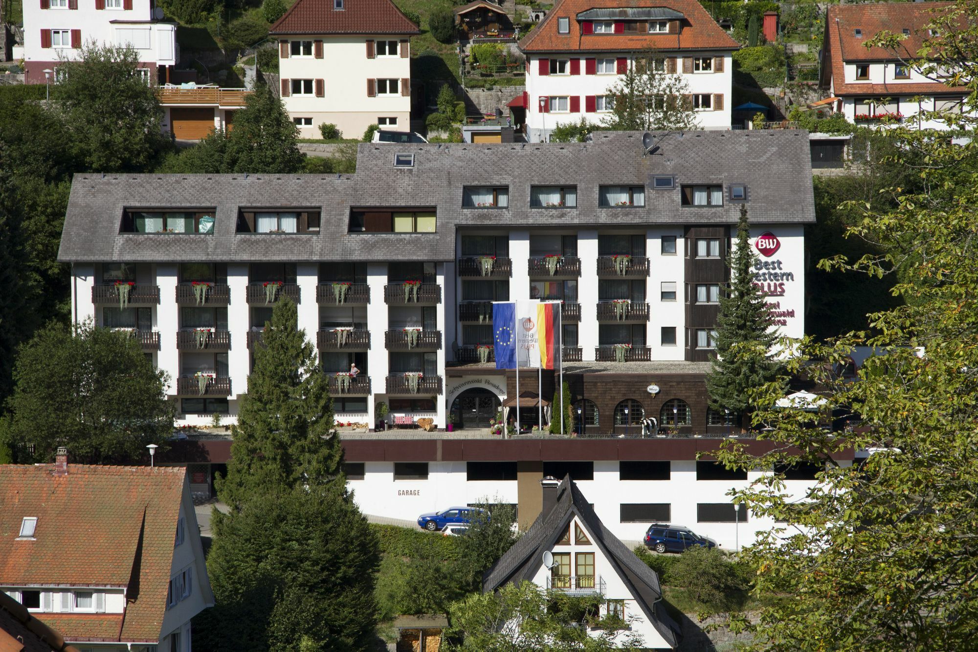 ホテル Best Western Plus Schwarzwald Residenz トリベルク エクステリア 写真